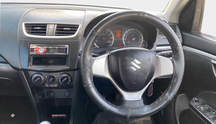 2011 Maruti Swift VXI, Petrol, Manual, 77,887 km, Steering Wheel Close Up