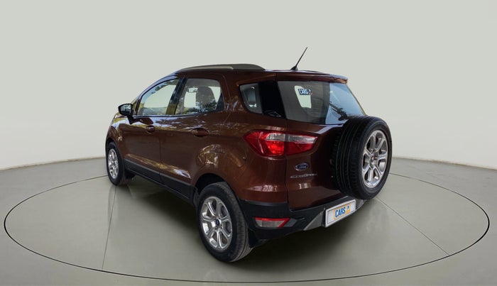 2018 Ford Ecosport TITANIUM + 1.5L PETROL AT, Petrol, Automatic, 36,614 km, Left Back Diagonal