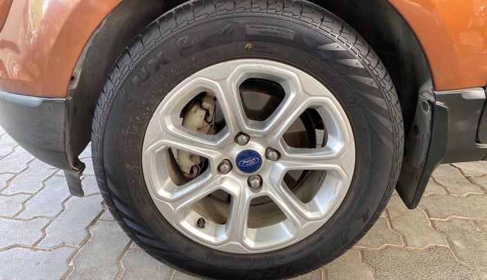 2018 Ford Ecosport TITANIUM + 1.5L PETROL AT, Petrol, Automatic, 36,614 km, Left front tyre - Tyre dimensions are different from each other