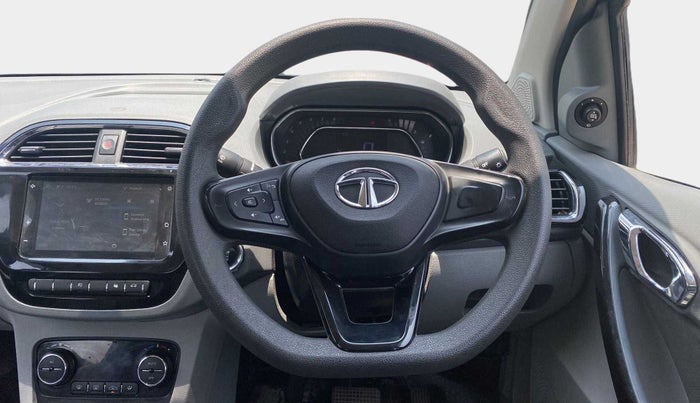 2020 Tata TIGOR XZA PLUS PETROL, Petrol, Automatic, 45,960 km, Steering Wheel Close Up