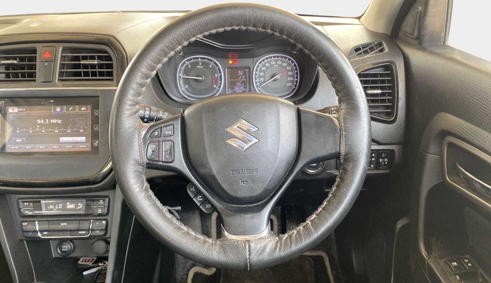 2018 Maruti Vitara Brezza ZDI PLUS AMT, Diesel, Automatic, 58,201 km, Steering Wheel Close Up
