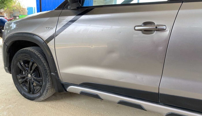 2018 Maruti Vitara Brezza ZDI PLUS AMT, Diesel, Automatic, 58,201 km, Front passenger door - Minor scratches