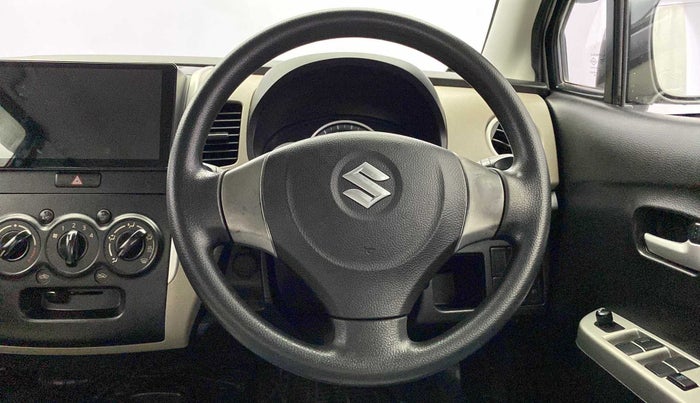 2015 Maruti Wagon R 1.0 VXI, Petrol, Manual, 73,833 km, Steering Wheel Close Up