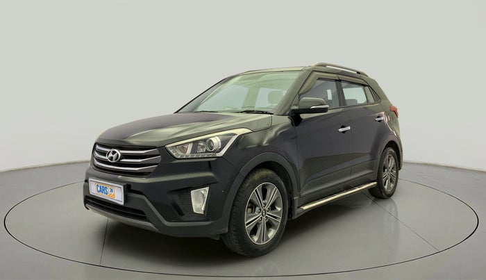 2017 Hyundai Creta SX PLUS AT 1.6 PETROL, Petrol, Automatic, 97,890 km, Left Front Diagonal