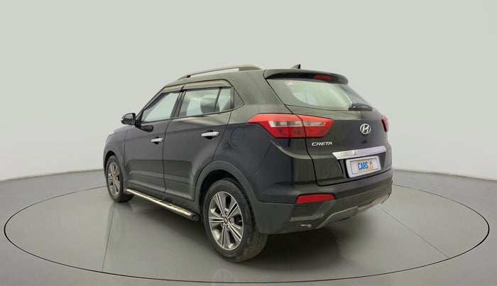 2017 Hyundai Creta SX PLUS AT 1.6 PETROL, Petrol, Automatic, 97,890 km, Left Back Diagonal