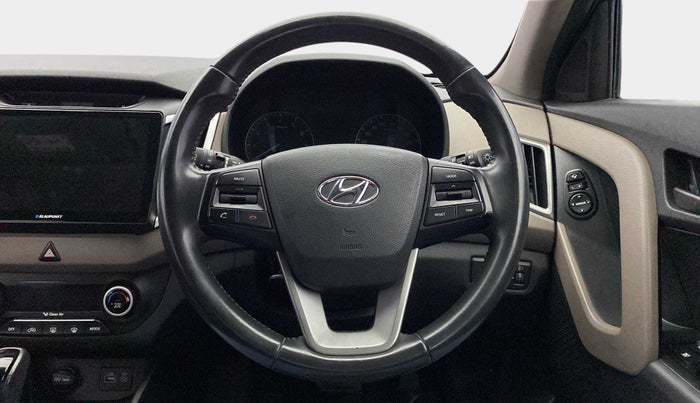 2017 Hyundai Creta SX PLUS AT 1.6 PETROL, Petrol, Automatic, 97,890 km, Steering Wheel Close Up