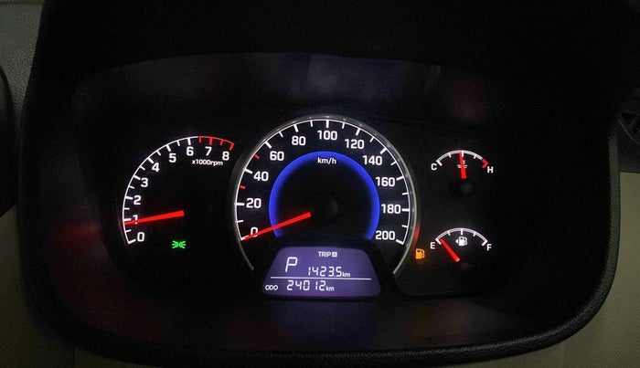 2017 Hyundai Grand i10 SPORTZ (O) AT 1.2 KAPPA VTVT, Petrol, Automatic, 23,999 km, Odometer Image