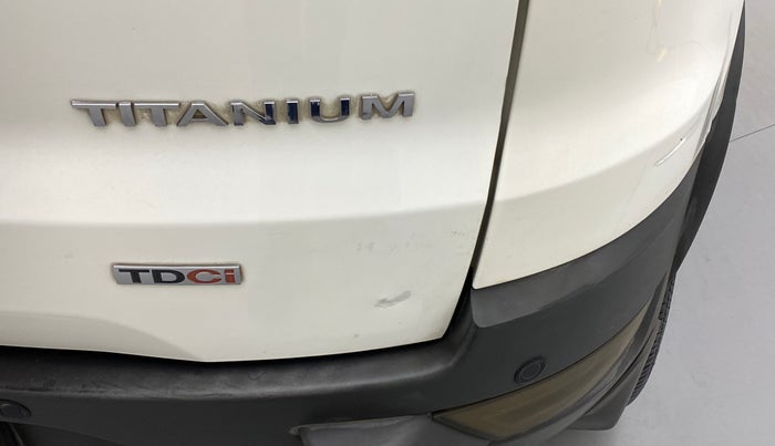 2016 Ford Ecosport TITANIUM 1.5L DIESEL, Diesel, Manual, 85,341 km, Dicky (Boot door) - Slightly dented