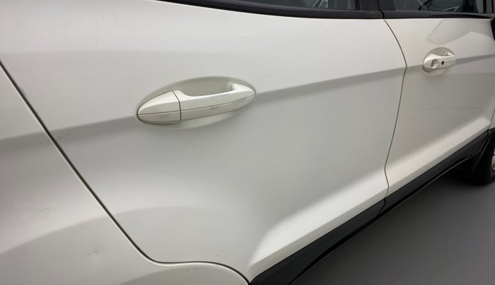 2016 Ford Ecosport TITANIUM 1.5L DIESEL, Diesel, Manual, 85,341 km, Right rear door - Minor scratches