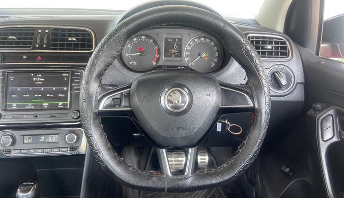 2018 Skoda Rapid STYLE 1.6 MPI AT, Petrol, Automatic, 41,956 km, Steering Wheel Close Up