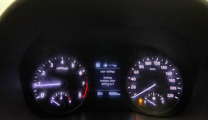 2019 Hyundai Verna 1.6 VTVT SX (O) AT, Petrol, Automatic, 40,798 km, Odometer Image