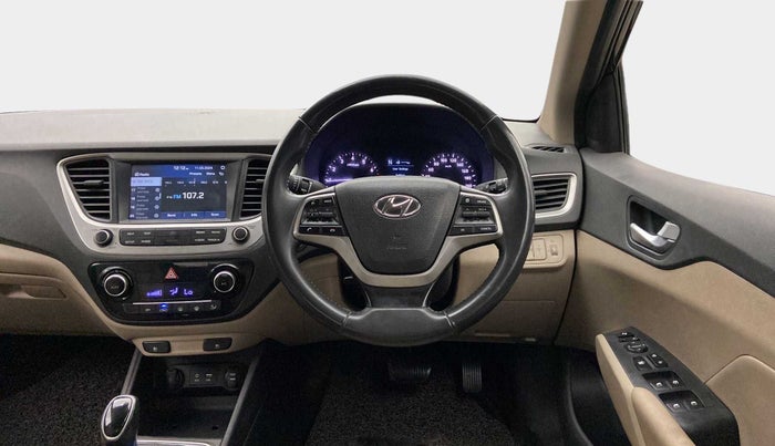 2019 Hyundai Verna 1.6 VTVT SX (O) AT, Petrol, Automatic, 40,798 km, Steering Wheel Close Up