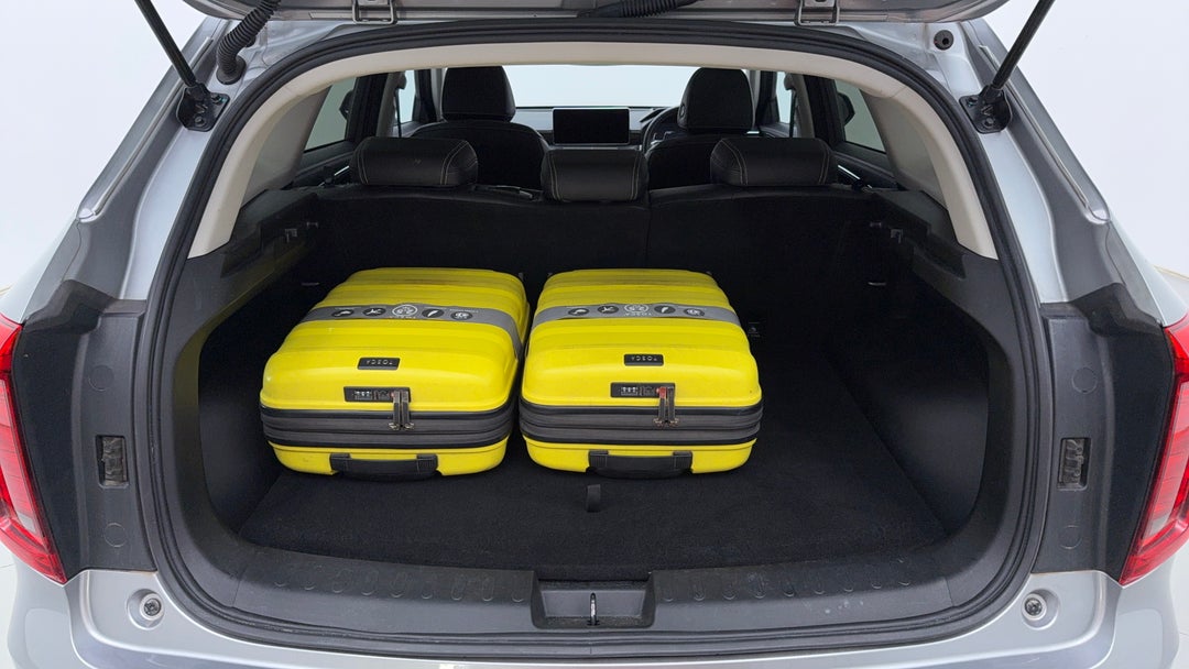 Boot Inside View with Luggage