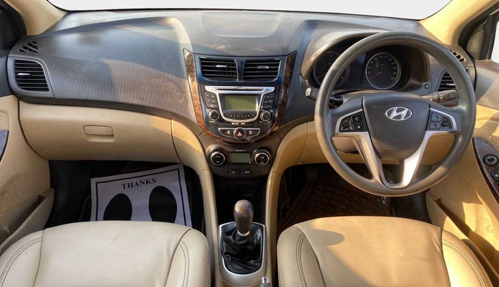 2013 Hyundai Verna FLUIDIC 1.6 CRDI EX, Diesel, Manual, 82,397 km, Dashboard