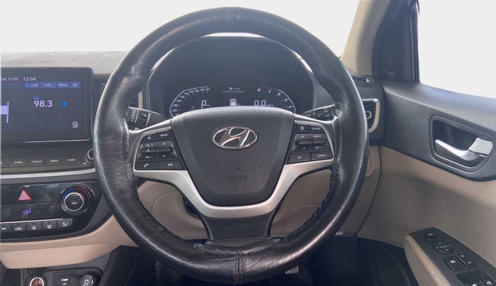 2021 Hyundai Verna SX 1.5 VTVT, Petrol, Manual, 44,683 km, Steering Wheel Close Up