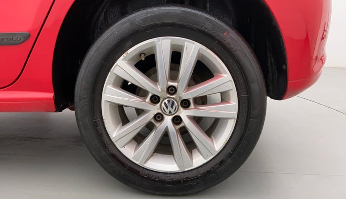 2013 Volkswagen Polo GT TSI 1.2 PETROL AT, Petrol, Automatic, 78,276 km, Left Rear Wheel