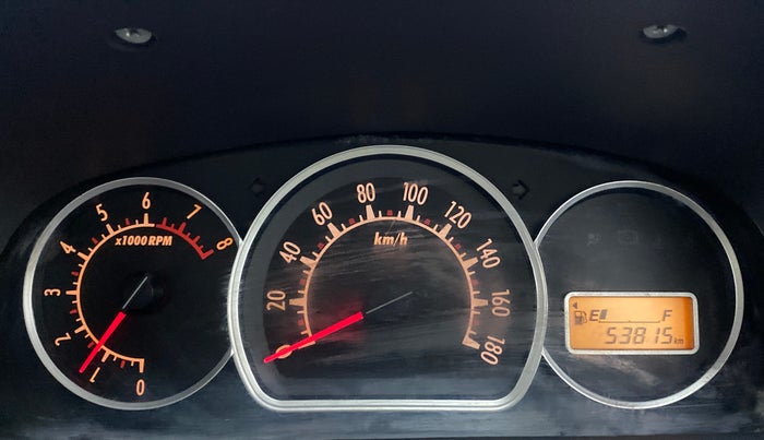 2014 Maruti Alto K10 VXI, Petrol, Manual, 53,815 km, Odometer Image