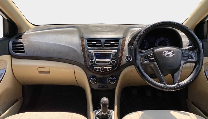 2015 Hyundai Verna FLUIDIC 1.6 CRDI S(O) 4S, Diesel, Manual, 95,116 km, Dashboard
