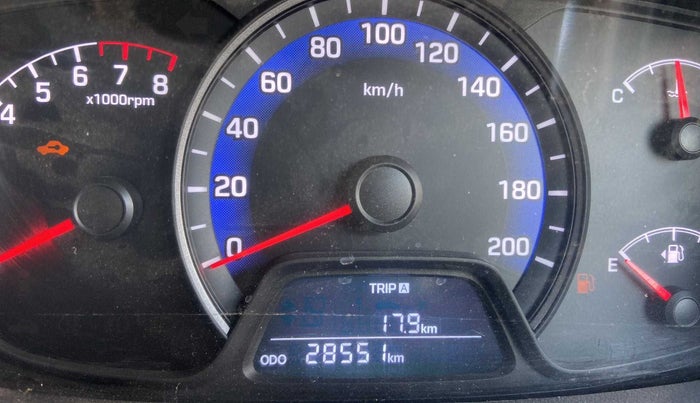 2015 Hyundai Xcent S 1.2, Petrol, Manual, 28,546 km, Odometer Image