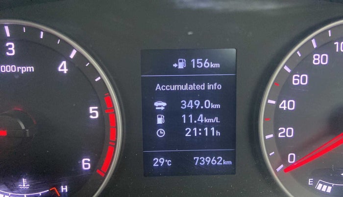 2018 Hyundai Elite i20 ASTA 1.4 CRDI (O), Diesel, Manual, 73,927 km, Odometer Image