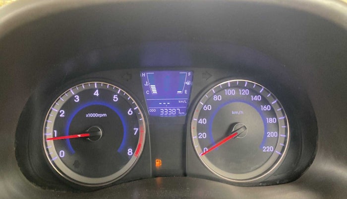 2017 Hyundai Verna 1.6 VTVT SX, Petrol, Manual, 33,353 km, Odometer Image