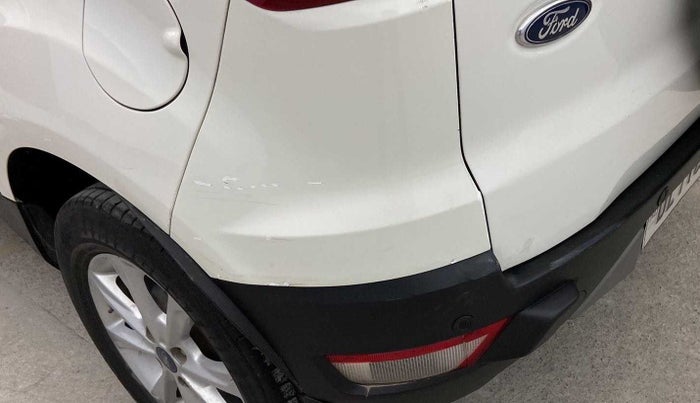 2020 Ford Ecosport TITANIUM 1.5L DIESEL, Diesel, Manual, 62,541 km, Rear bumper - Minor scratches