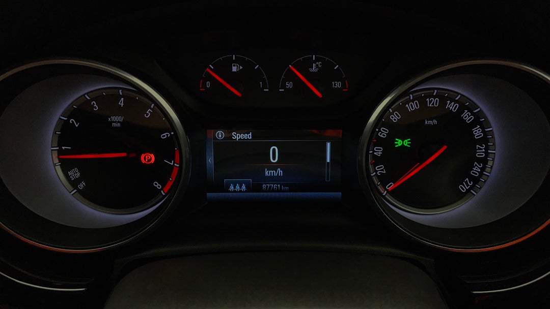 2016 Holden Astra Rs-v, Manual, 87761 km, Odometer View