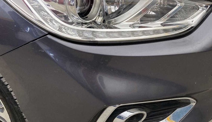 2018 Hyundai Verna 1.6 VTVT SX (O) AT, Petrol, Automatic, 53,602 km, Front bumper - Minor scratches