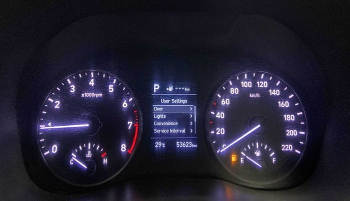 2018 Hyundai Verna 1.6 VTVT SX (O) AT, Petrol, Automatic, 53,602 km, Odometer Image