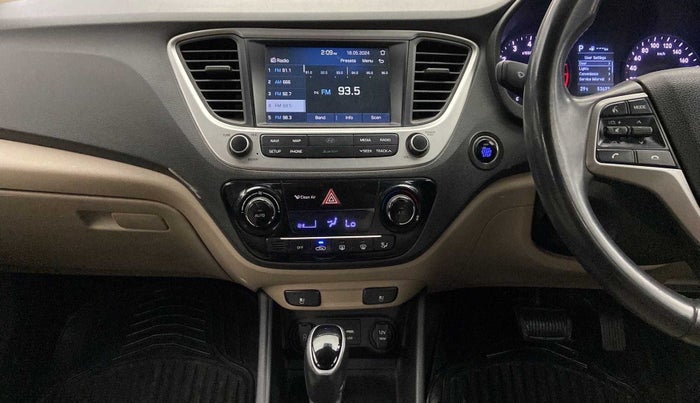 2018 Hyundai Verna 1.6 VTVT SX (O) AT, Petrol, Automatic, 53,602 km, Air Conditioner