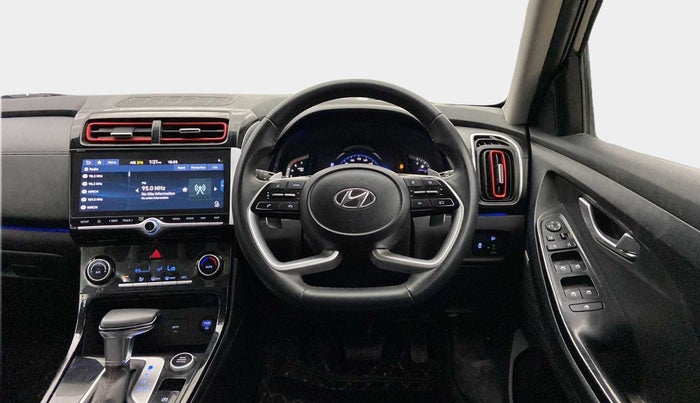 2022 Hyundai Creta SX (O) AT KINGHT 1.5 DIESEL, Diesel, Automatic, 35,513 km, Steering Wheel Close Up