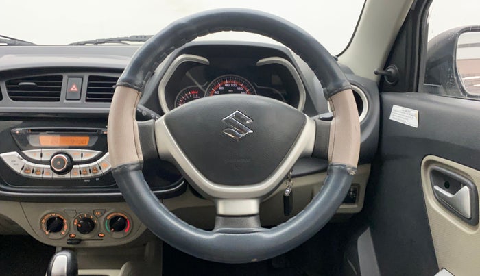2016 Maruti Alto K10 VXI (O) AMT, Petrol, Automatic, 30,497 km, Steering Wheel Close Up