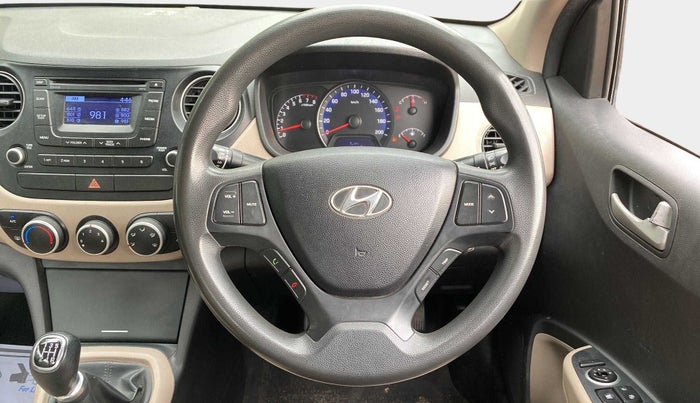 2015 Hyundai Xcent S 1.2, Petrol, Manual, 70,021 km, Steering Wheel Close Up