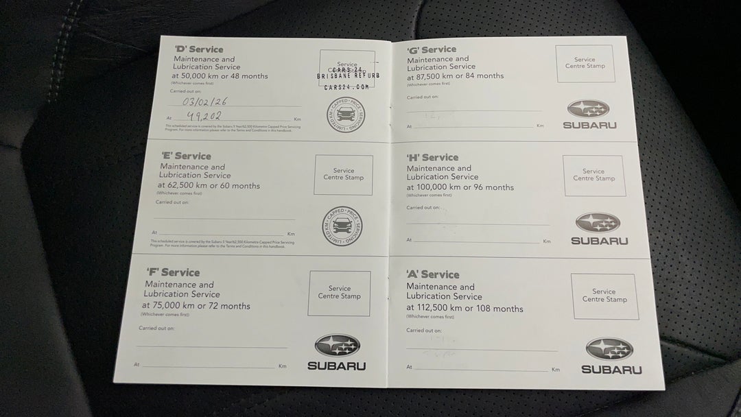 2022 Subaru Forester 2.5i-s (AWD), Automatic, 49209 km, Service History