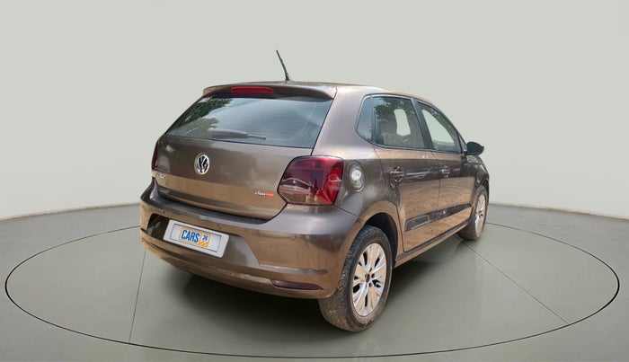 2016 Volkswagen Polo COMFORTLINE 1.2L, Petrol, Manual, 87,125 km, Right Back Diagonal