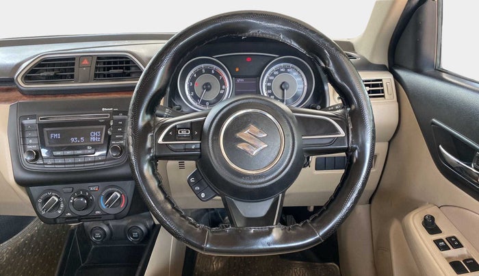 2018 Maruti Dzire VXI, Petrol, Manual, 50,415 km, Steering Wheel Close Up