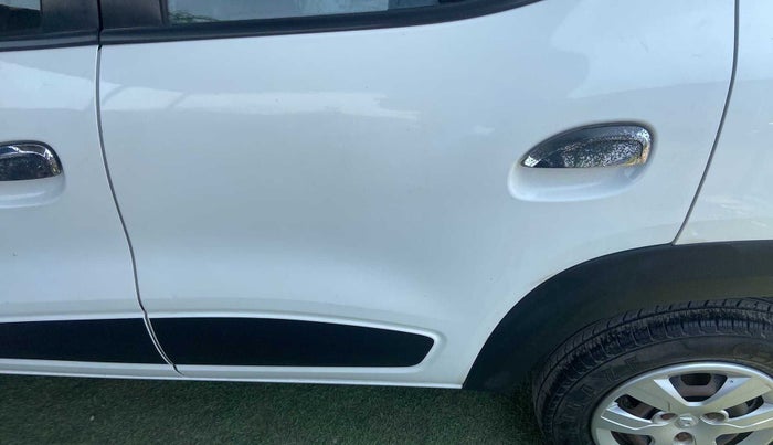 2018 Renault Kwid RXL, Petrol, Manual, 18,149 km, Rear left door - Chrome on handle has slight discoularation