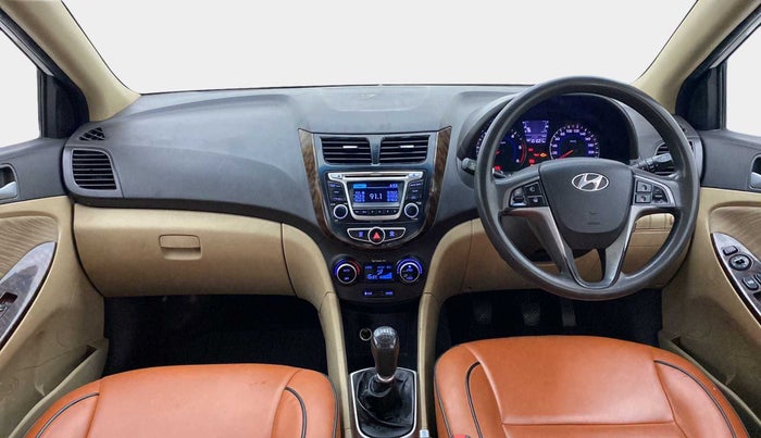 2015 Hyundai Verna FLUIDIC 1.6 CRDI S 4S, Diesel, Manual, 1,00,902 km, Dashboard