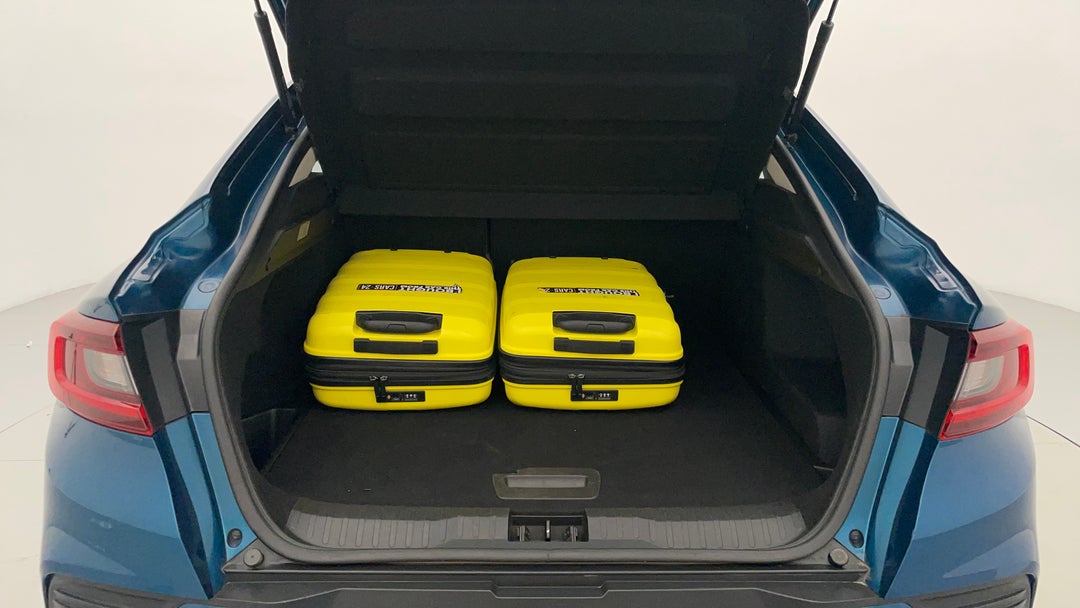 Boot Inside View with Luggage