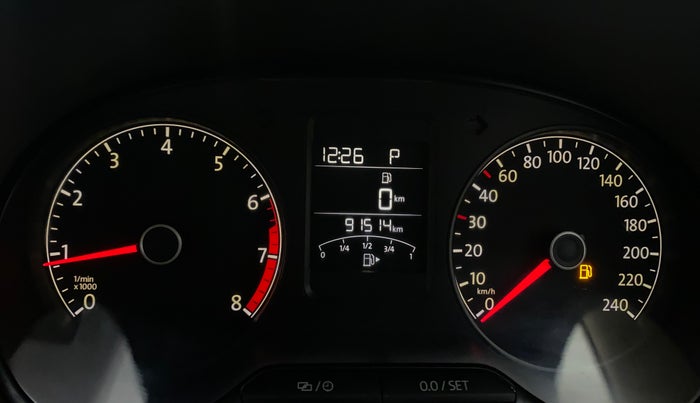 2015 Volkswagen Vento HIGHLINE PETROL AT, Petrol, Automatic, 91,615 km, Odometer Image