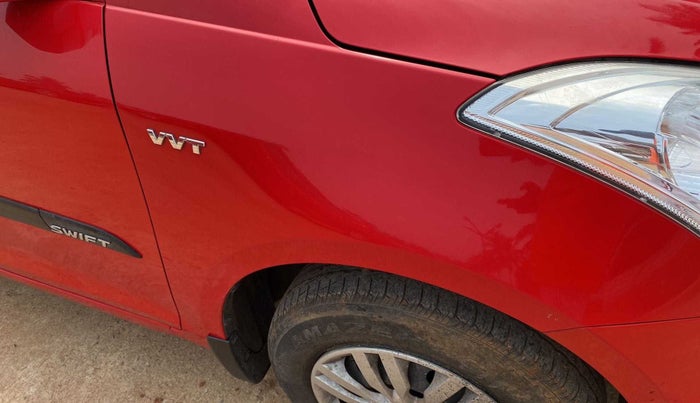 2016 Maruti Swift VXI, Petrol, Manual, 44,499 km, Right fender - Minor scratches