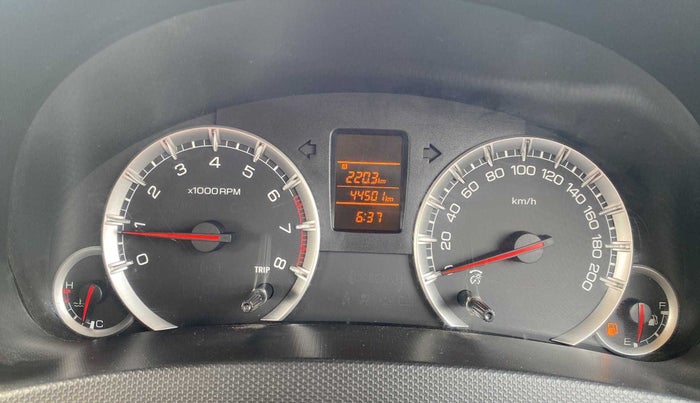 2016 Maruti Swift VXI, Petrol, Manual, 44,499 km, Odometer Image