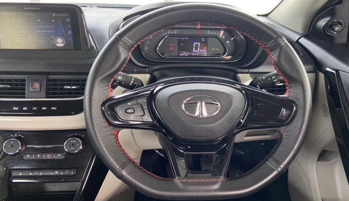 2021 Tata NEXON XZ PLUS PETROL, Petrol, Manual, 33,905 km, Steering Wheel Close Up