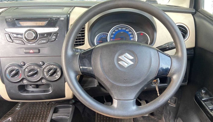 2018 Maruti Wagon R 1.0 VXI, Petrol, Manual, 45,425 km, Steering Wheel Close Up