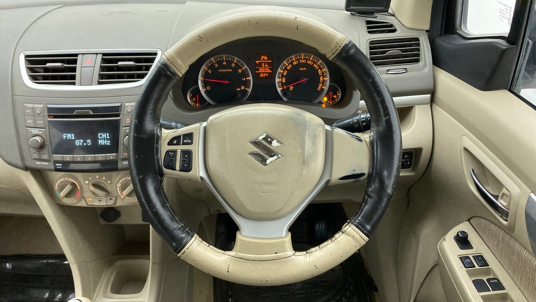 Steering Wheel Close Up