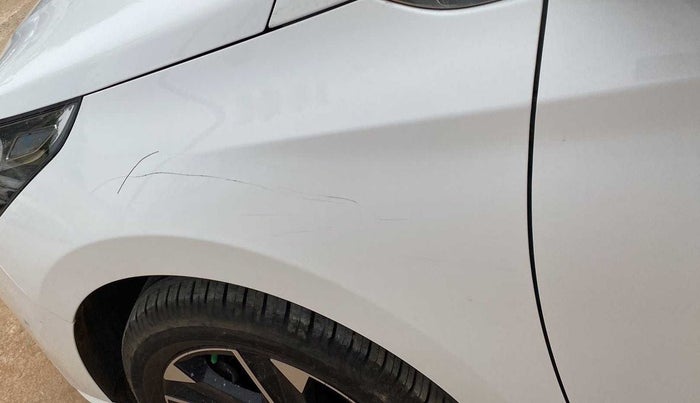 2022 Hyundai Verna SX (O)1.5 VTVT, Petrol, Manual, 12,984 km, Left fender - Minor scratches