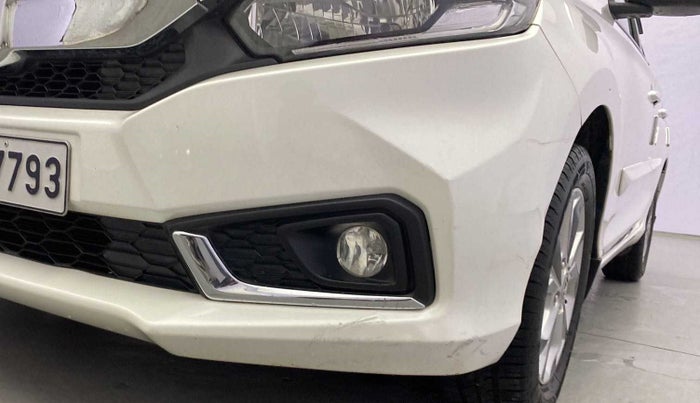 2019 Honda Amaze 1.2L I-VTEC VX, Petrol, Manual, 72,414 km, Front bumper - Minor scratches