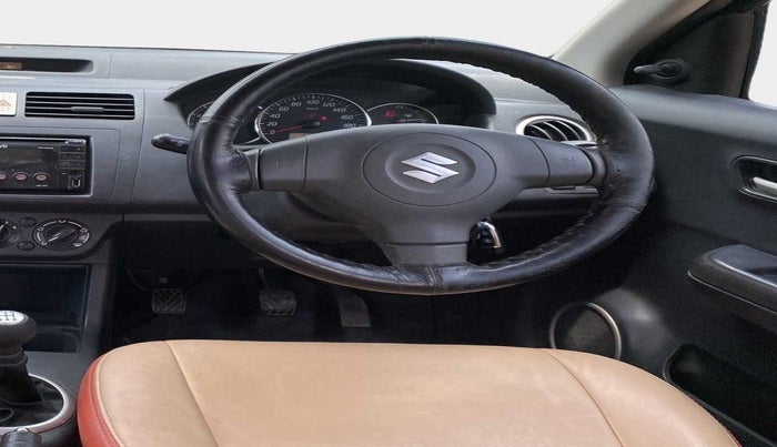 2011 Maruti Swift VXI, Petrol, Manual, 64,003 km, Steering Wheel Close Up