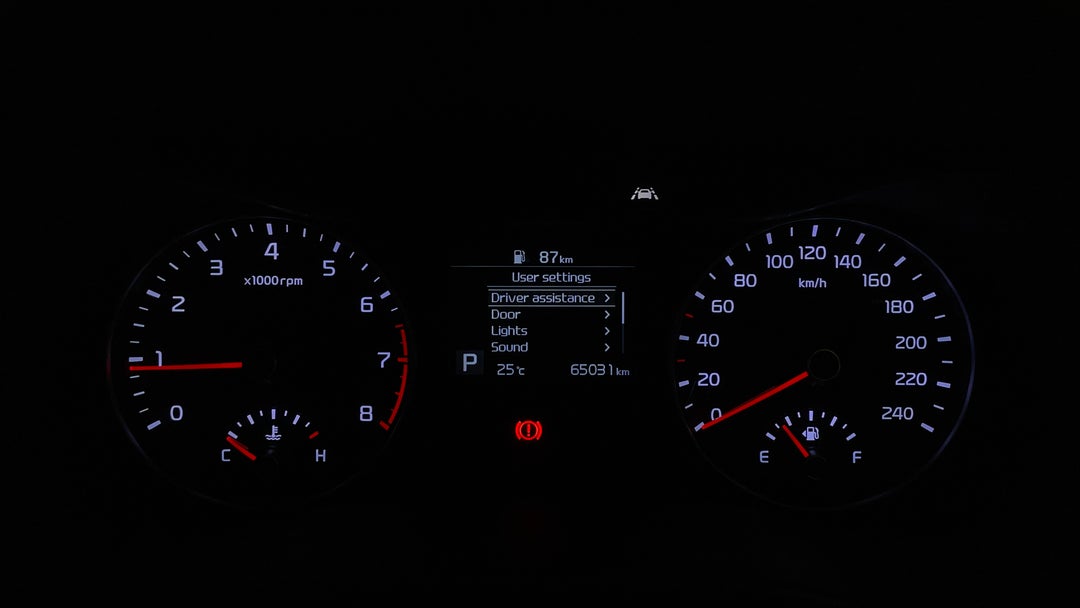 2020 Kia Cerato S, Automatic, 65031 km, Odometer View