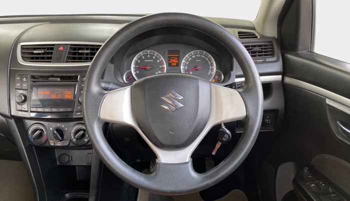2015 Maruti Swift VXI, Petrol, Manual, 24,474 km, Steering Wheel Close Up